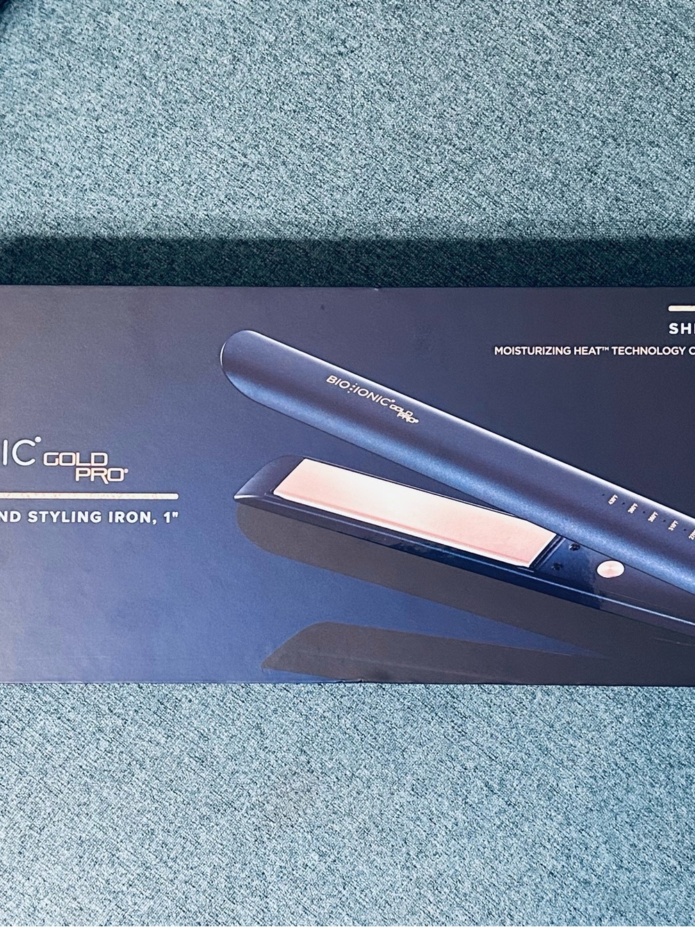✨ Bio Ionic GoldPro 1” Smoothing & Styling Iron - Brand New in Box ✨